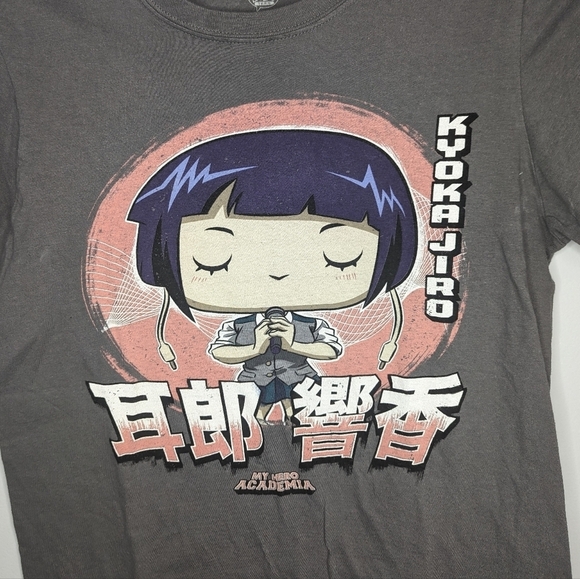 Funko Pop Kyoko Jiro MHA My Hero Academia Tshirt Men's Woman's Small - Picture 3 of 4